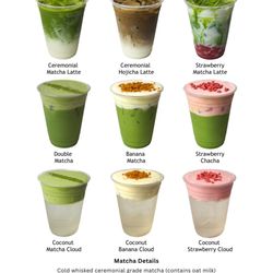 Platform 909 - We've upgraded our matcha menu to Ceremonial Grade Matcha.