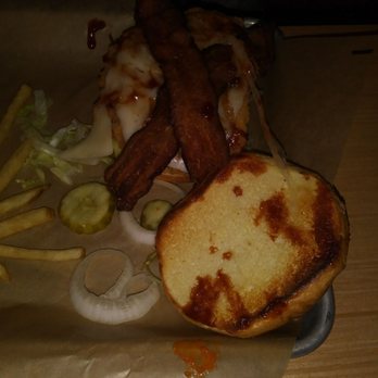 Buffalo Wild Wings - Almost no BBQ sauce on a BBQ chicken sandwich. - Sports Bars Near Me - Wesley Chapel, Florida Buffalo Wild Wings - Almost no BBQ sauce on a BBQ chicken sandwich. - Sports Bars Near Me - Wesley Chapel, Florida