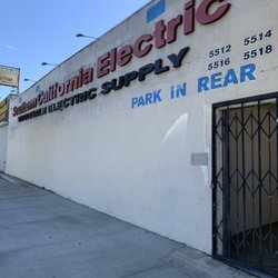 Southern California Electric - Parking in rear on Sierra Bonita