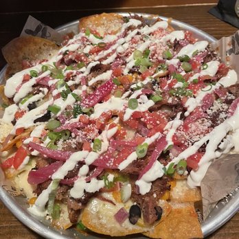 The Bowery Bar - Carnitas street nachos - New American Near Me - Boston, Massachusetts