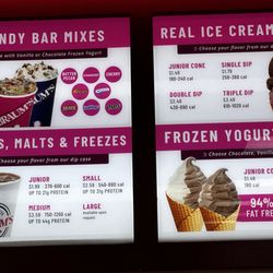 Braum's Ice Cream & Dairy Stores - Menu as of 2/17/24