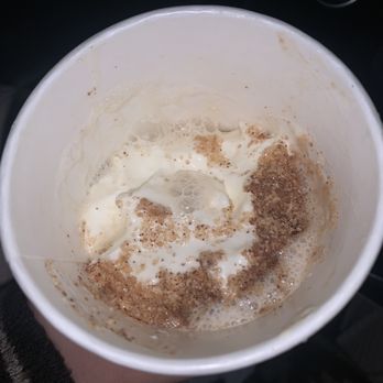 Starbucks - I clearly couldn't wait to take a picture of it before I drank it. It was exactly how I wanted it. Delicious as ever - Coffee & Tea Near Me - Santa Clarita, California