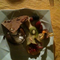 Le Savoie - Dessert - their famous chocolate dish.