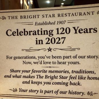 Bright Star Restaurant - History - Southern Near Me - Bessemer, Alabama Bright Star Restaurant - History - Southern Near Me - Bessemer, Alabama