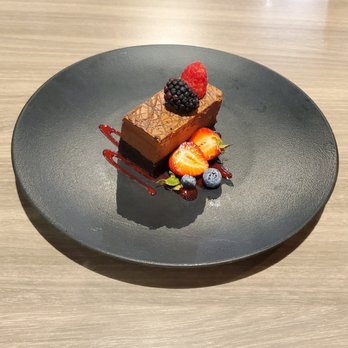 Basalt - Grand Marnier Mousse Cake - New American Near Me - Honolulu, Hawaii Basalt - Grand Marnier Mousse Cake - New American Near Me - Honolulu, Hawaii