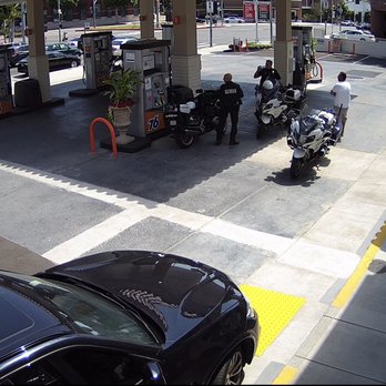 Three Factor Security Cameras Installation - Full 4K security camera system at one of the premier 76 Gas Stations in Beverly Hills! - Security Systems Near Me - Beverly Hills, California