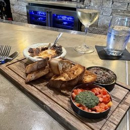 Bruschetta with the Olive Tempanade added