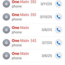 OneMain Financial - This is just a tenth of the harassment that had been received from this company.