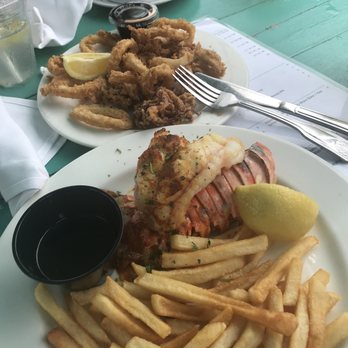Marker 88 - Lobster and calamari with French fries - Seafood Near Me - Islamorada, Florida