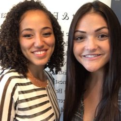 Photo of United Breast Cancer Foundation - Huntington Station, NY, US. Our Breast Screening Manager Neveen and Office Support Manager Amy at the NJ SECC event in September of 2017.