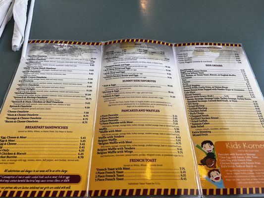 Menu photo 1 Sunny Side Up Garden City, GA Menu photo 1 Sunny Side Up Garden City, GA