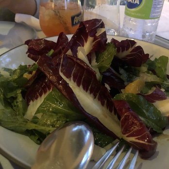 Lupo - Radicchio salad - Italian Near Me - Vancouver, British Columbia
