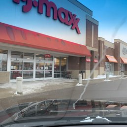 Exterior outside entrance of TJ Maxx - Shelby charter Township, Michigan Exterior outside entrance of TJ Maxx - Shelby charter Township, Michigan