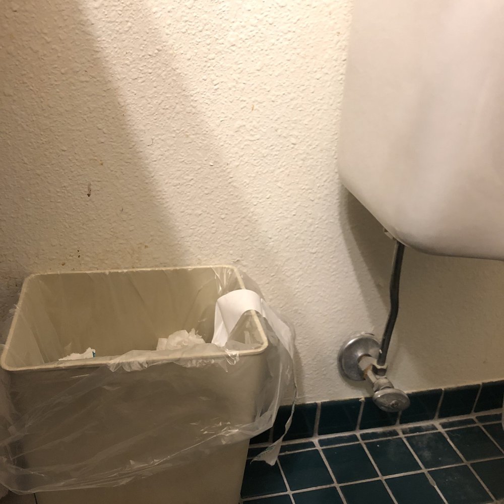 West Star Resort - Dirty walls, not mopped floor   (Covered the whole walking area with towels) - Hotels Near Me - Jackpot, Nevada