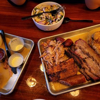 Ruby Red's BBQ - Sampler platter - Barbeque Near Me - La Habra, California