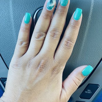 American Nail Spa - Aqua with marble - Nail Salons Near Me - Chicago, Illinois American Nail Spa - Aqua with marble - Nail Salons Near Me - Chicago, Illinois