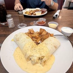 Coffee & Friends - Breakfast Enchiladas again!