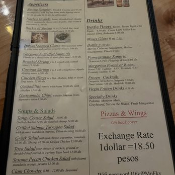 Sonoran Grill - Menu - Seafood Near Me - Puerto Peñasco, SON