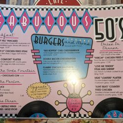 Perkos Restaurant - Fabulous 50's special menu 5/29/2024