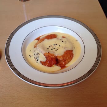 Bonsai Bar Bistro - Sweet potato steamed pudding with custard. Super tasty and I hope it's added to the permanent menu. - Japanese Near Me - Edinburgh, EDH