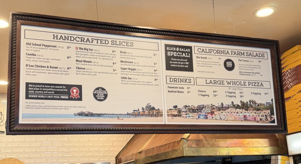Menu photo 1 Pizza My Heart Capitola, CA Menu photo 1 Pizza My Heart Capitola, CA