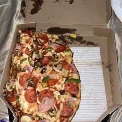 Domino's Pizza - Ruined pizza