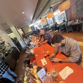 Snooze, an A.M. Eatery - bar view from the bar - Breakfast & Brunch Near Me - Houston, Texas