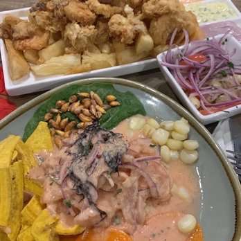Lima De Veras Peruvian Restobar - Ceviche de Rocoto y Jalea - Peruvian Near Me - Sterling, Virginia