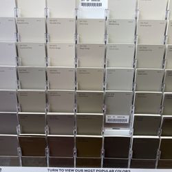 Sherwin-Williams Paint Store - The swatches of greige