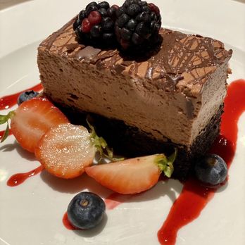 Basalt - Chocolate mousse cake - New American Near Me - Honolulu, Hawaii