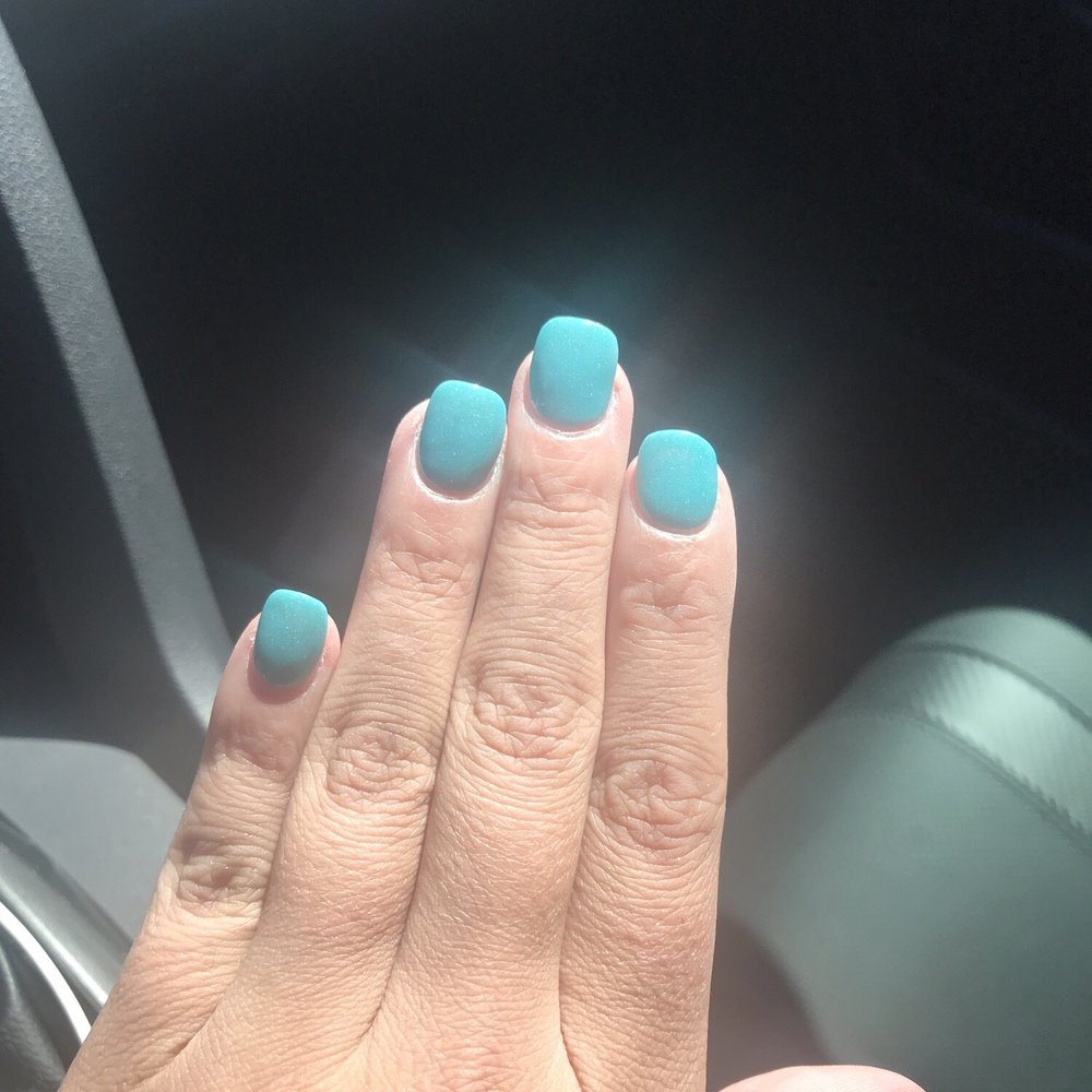 Blooming Nails and Spa - Second visit with a sparkling green. - Waxing Near Me - Glendale, Arizona Blooming Nails and Spa - Second visit with a sparkling green. - Waxing Near Me - Glendale, Arizona