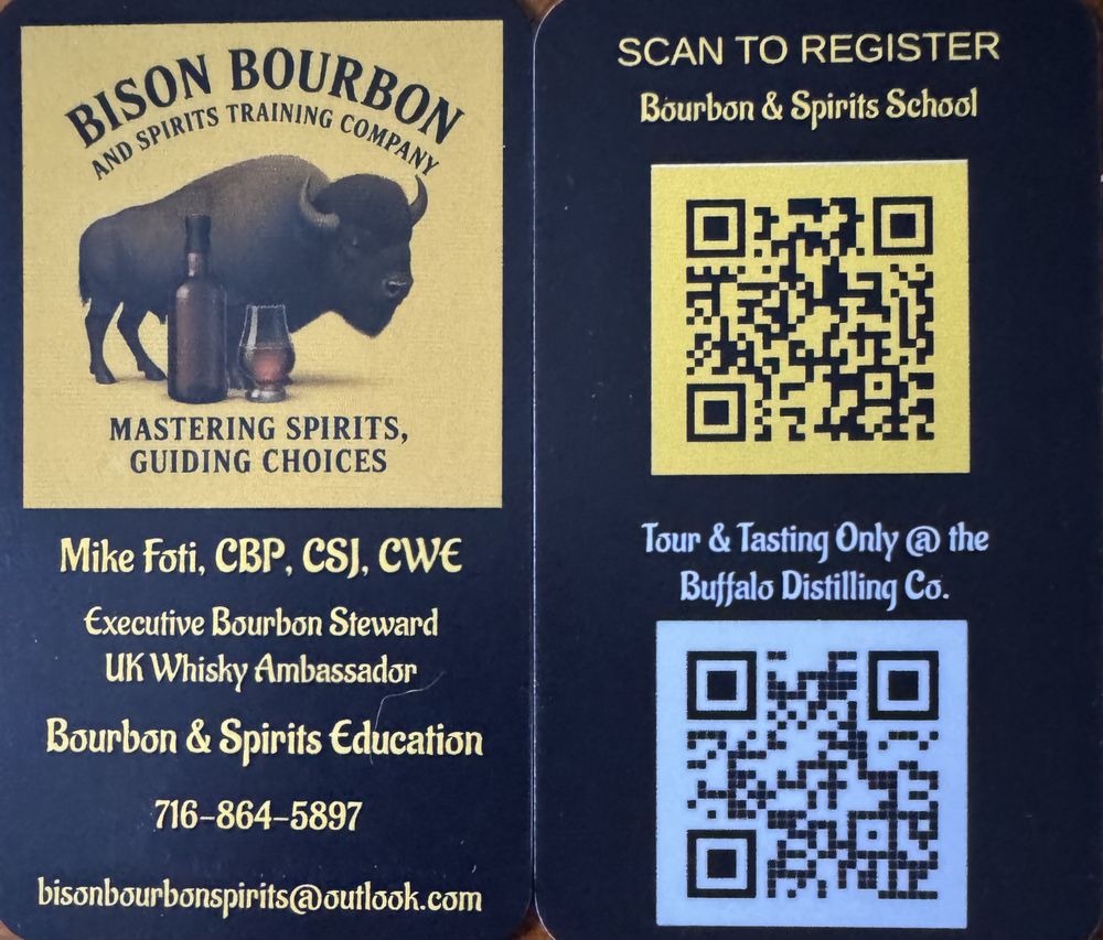 Bison Bourbon and Spirits Training