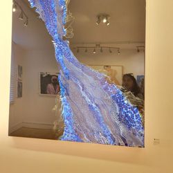 Corridor Contemporary - Blue Breeze by Samantha Carell