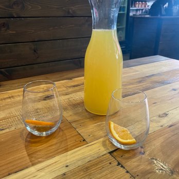 Crickles and Co - Mimosa Carafe - Breakfast & Brunch Near Me - Dallas, Texas Crickles and Co - Mimosa Carafe - Breakfast & Brunch Near Me - Dallas, Texas