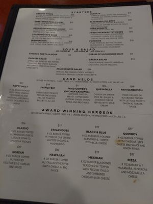 Menu photo 6 VFW Key West, FL