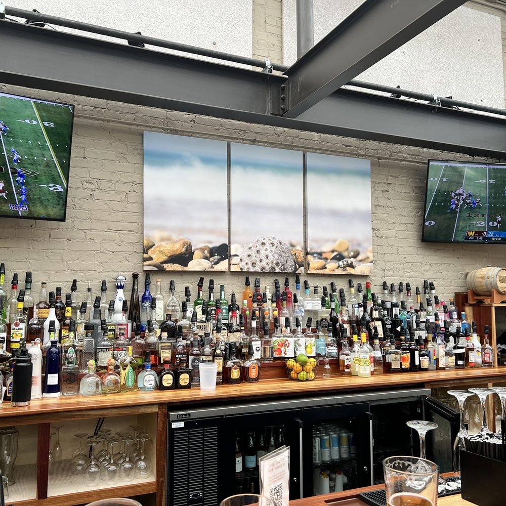 North Bar - a wide variety of liquors on the bar - New American Near Me - Traverse City, Michigan North Bar - a wide variety of liquors on the bar - New American Near Me - Traverse City, Michigan