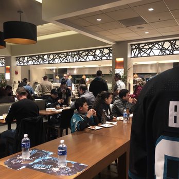 BMW Lounge - Standing in line for the food! - Lounges Near Me - San Jose, California