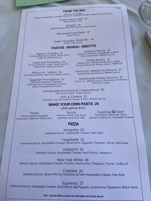 Menu photo 2 Trattoria Natalie Los Angeles, CA Menu photo 2 Trattoria Natalie Los Angeles, CA