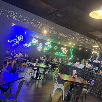 Pho Barr - Inside is so cute! - Vietnamese Near Me - Webster, Texas Pho Barr - Inside is so cute! - Vietnamese Near Me - Webster, Texas