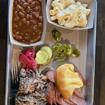Brookstreet Bar-B-Que - Two Meat Plate - Barbeque Near Me - Houston, Texas