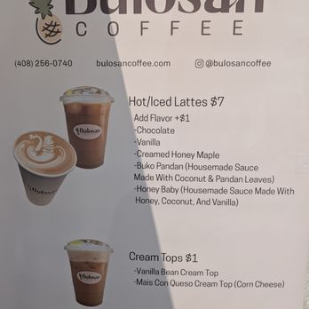 Bulosan Coffee - Menu,they do sell hot and cold lattes - Coffee & Tea Near Me - San Jose, California Bulosan Coffee - Menu,they do sell hot and cold lattes - Coffee & Tea Near Me - San Jose, California