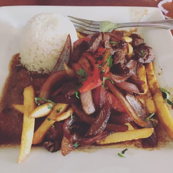 Chef Paz Restaurant - The Lomo Saltado ! My absolute favorite ! - Peruvian Near Me - West Allis, Wisconsin