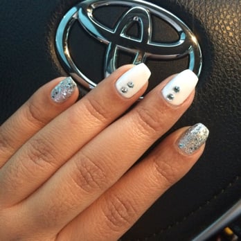 Nails By Martha - White Winter Wonderland - Nail Technicians Near Me - San Diego, California Nails By Martha - White Winter Wonderland - Nail Technicians Near Me - San Diego, California