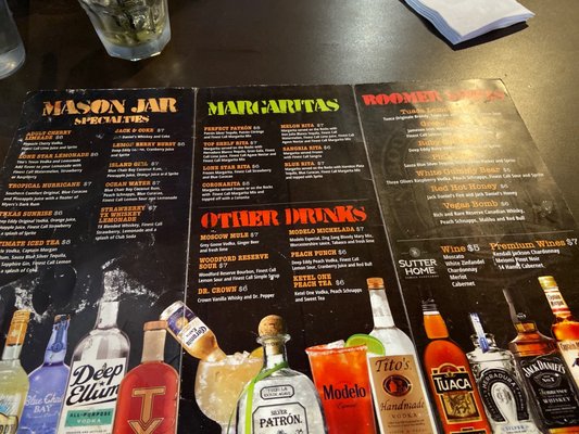 Menu photo 1 Boomer's Grill Mesquite, TX