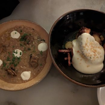 Mateo - Pato y Arroz (left) and Pulpo (right) - Tapas Bars Near Me - Durham, North Carolina Mateo - Pato y Arroz (left) and Pulpo (right) - Tapas Bars Near Me - Durham, North Carolina