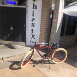 Get all over on bike. Get all over on bike.