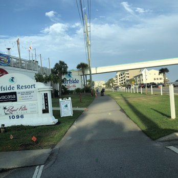 Surfside Resort - The entrance and walk over to the beach - Resorts Near Me - Miramar Beach, Florida