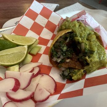 Tacos Santos - Adobada taco - Mexican Near Me - Spring, Texas Tacos Santos - Adobada taco - Mexican Near Me - Spring, Texas