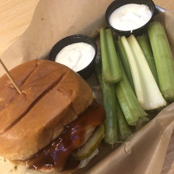 Buffalo Wild Wings - Buffalo BBQ CHICKEN SANDWICH - American Near Me - Walker Mill, Maryland Buffalo Wild Wings - Buffalo BBQ CHICKEN SANDWICH - American Near Me - Walker Mill, Maryland