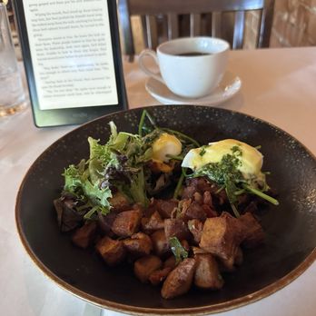 24 Carrot Bistro - Sweet potato hash Benedict - New American Near Me - Erie, Colorado
